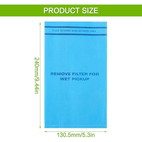 Reusable Wet Dry Filter Bags for Stinger Shop Vac Vacuum (Pack of 8pcs)
| Craftsman 9-38737 MultiFit VF2000 Retaining B