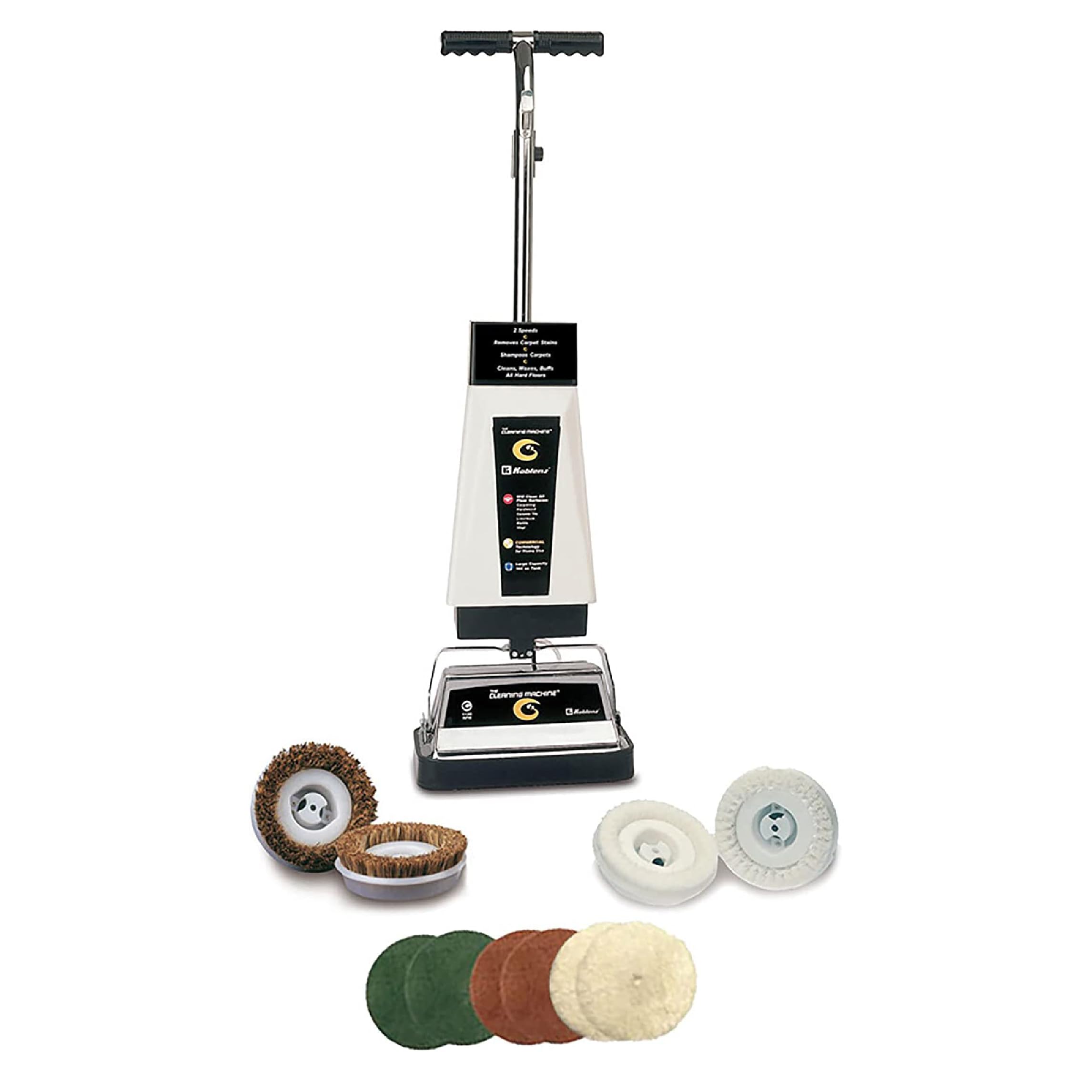 Koblenz 12" Carpet Cleaner with Scrubbing Brushes and Polishing Pads (P 2600A)  
Koblenz 144 Ounce Carpet Shampooer and 
