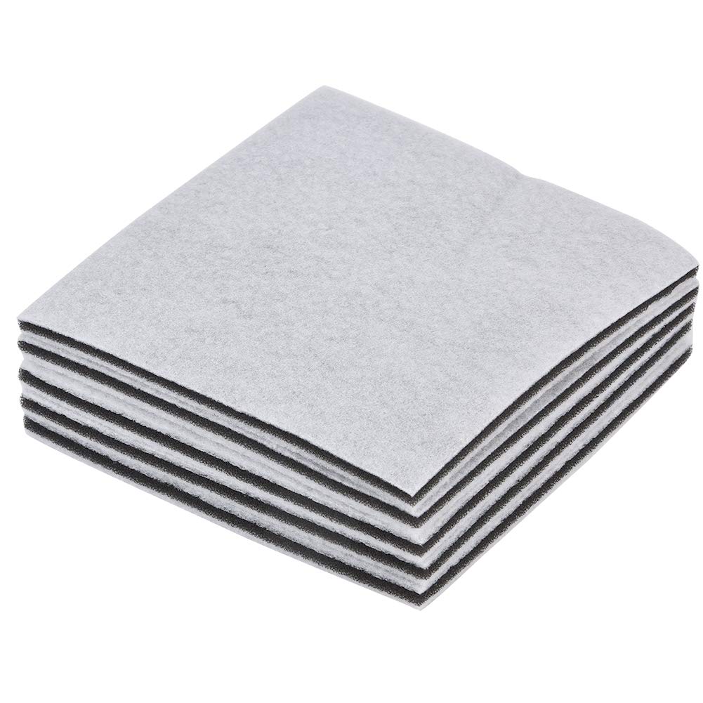 Universal Compatible Foam Cleaners Accessories Filter - Cleaners Motor Filter, 5PCS, 150*150mm, for Floor Vacuum Cleaner
